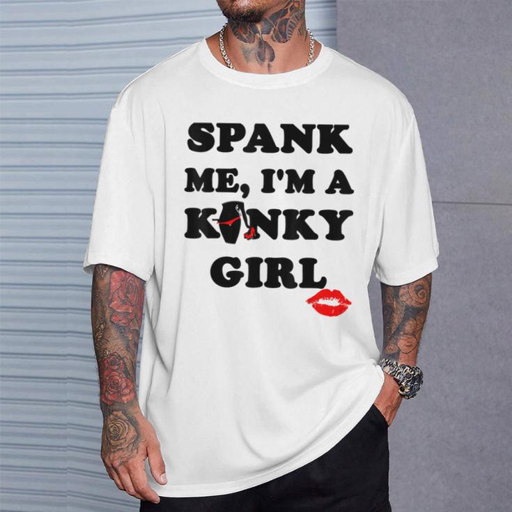 Pank Me I'm A Kinky Girl Tシャツ 彼への贈り物