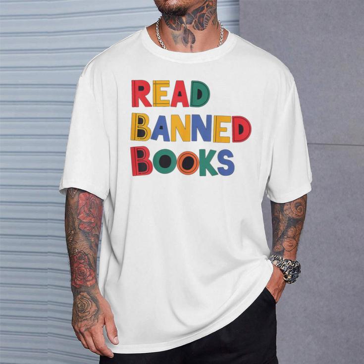 Read Banned Books T-Shirt Gifts for Him