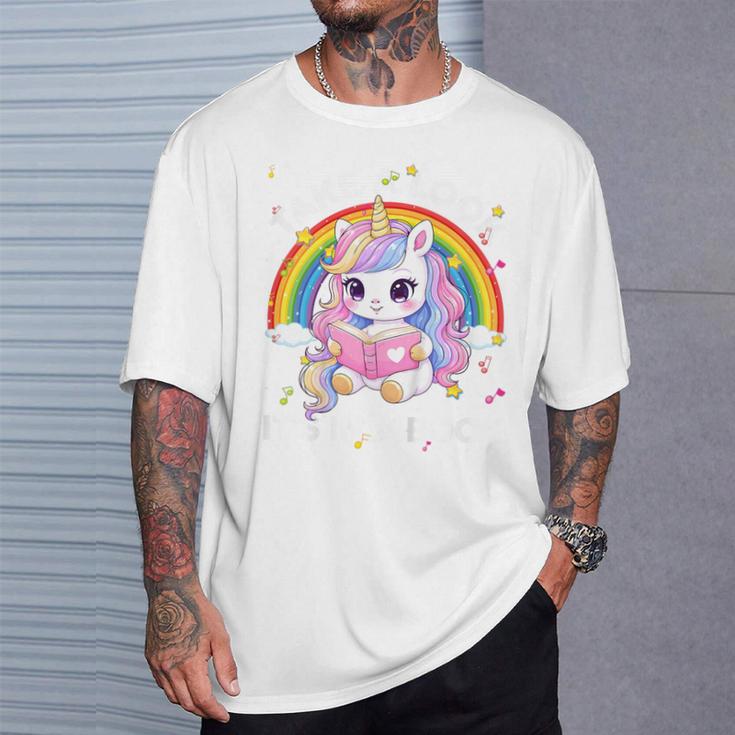 Reading Take Look Its In A Book Toddler Girls Rainbow Lover T-Shirt Gifts for Him
