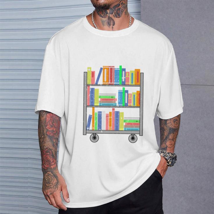This Is How I Roll Book Librarian Vintage T-Shirt Gifts for Him
