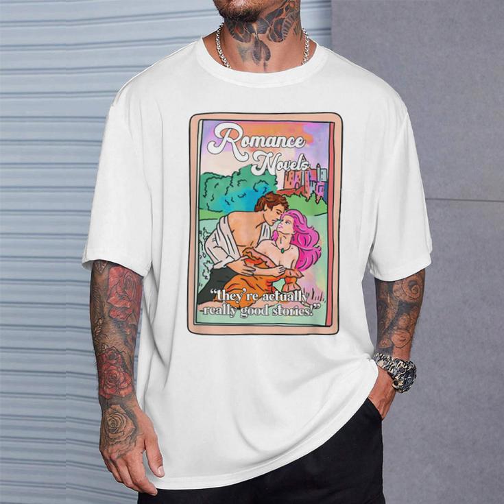 Romance Novels Really Good Stories Tarot Card Book Lover T-Shirt Gifts for Him Romance Novels Really Good Stories Tarot Card Book Lover T-Shirt Gifts for Him