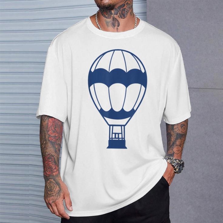 Simple Hot Air Balloon 熱気球 面白い シンプル ミニマリスト 気球 熱気球 Tシャツ 彼への贈り物