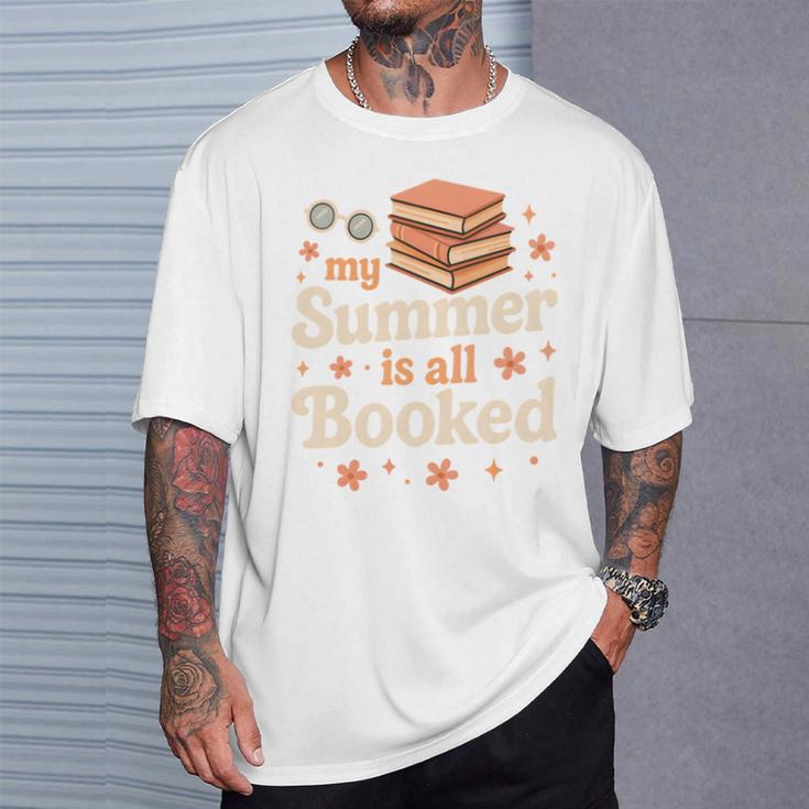 My Summer Is All Booked Book Lover Reading Vacation 2026 Comfort Colors Crop Top T-Shirt Gifts for Him My Summer Is All Booked Book Lover Reading Vacation 2026 Comfort Colors Crop Top T-Shirt Gifts for Him