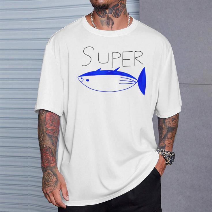 Super Tuna Tuna Fish Tシャツ 彼への贈り物