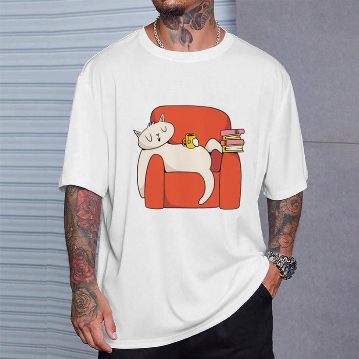 That's What I Do I Read Books Drink Tea And Know Things T-Shirt Gifts for Him That's What I Do I Read Books Drink Tea And Know Things T-Shirt Gifts for Him