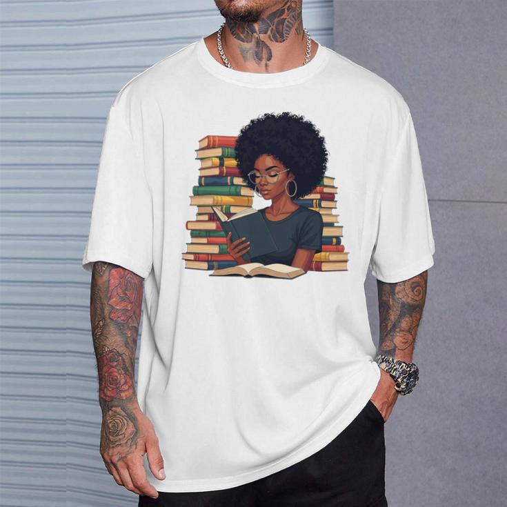 History Month Afro Women Girls Book Lover Librarian Premium Tri-Blend T-Shirt Gifts for Him History Month Afro Women Girls Book Lover Librarian Premium Tri-Blend T-Shirt Gifts for Him