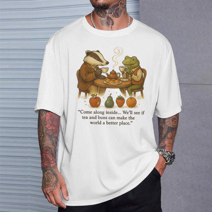 Wind In The Willows By Kenneth Grahame Book Quote Boys Girls T-Shirt Gifts for Him