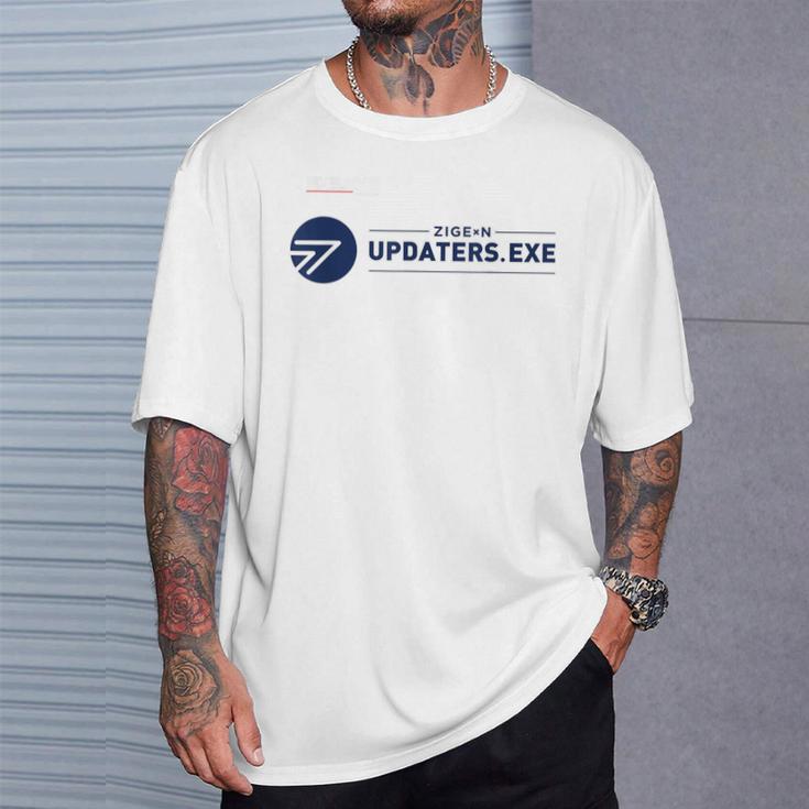 Zigexn UpdatersExe_23_中元聡師 Tシャツ 彼への贈り物