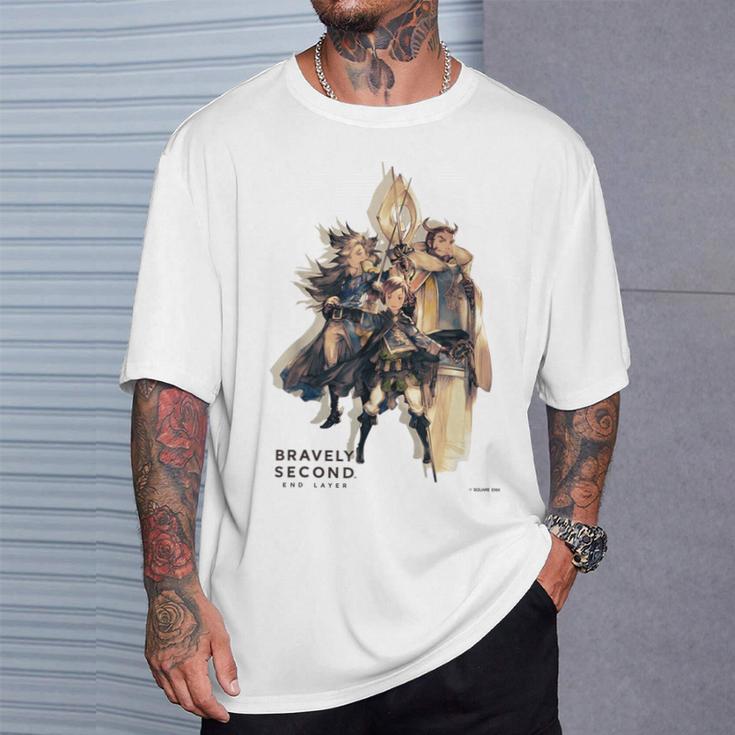 【公式】ブレイブリーセカンド：正教騎士団三銃士 Tシャツ 彼への贈り物