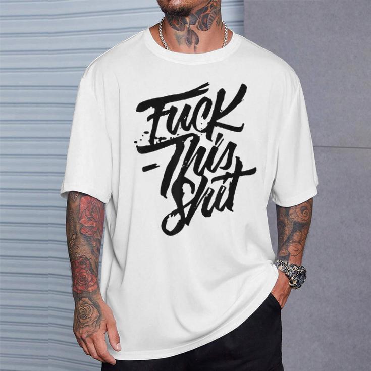 このクソをファック Tシャツ 彼への贈り物