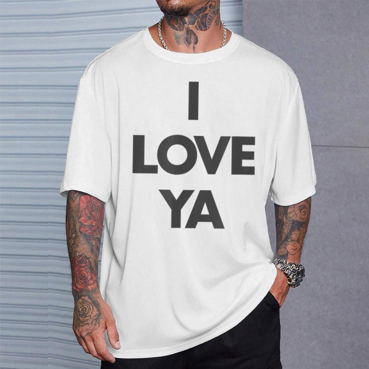 アイ・ラヴ・ヤ-ザット・セイズ・アイ・ラヴ・ユア Tシャツ 彼への贈り物