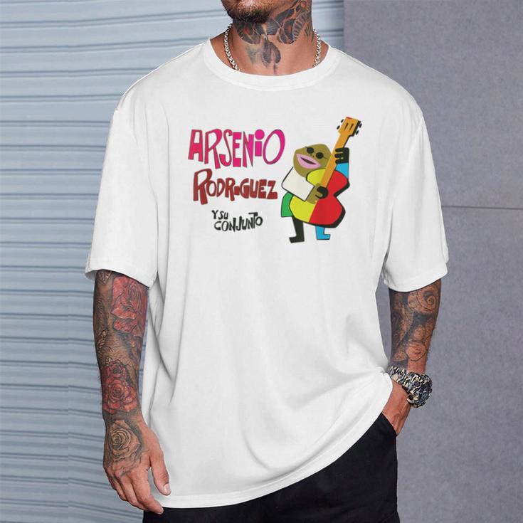 アルセニオ・ロドリゲス・イ・ス・コンフント・サルサ・チャラナガキューバ Tシャツ 彼への贈り物