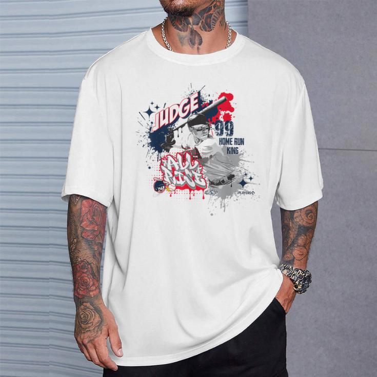 アーロン・ジャッジ・ニューヨーク・ベースボール・スケット・ワン×Mlb選手 Tシャツ 彼への贈り物