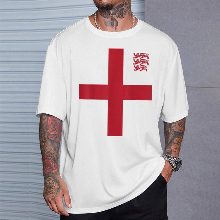 イングランドサッカージャージ。 Tシャツ 彼への贈り物