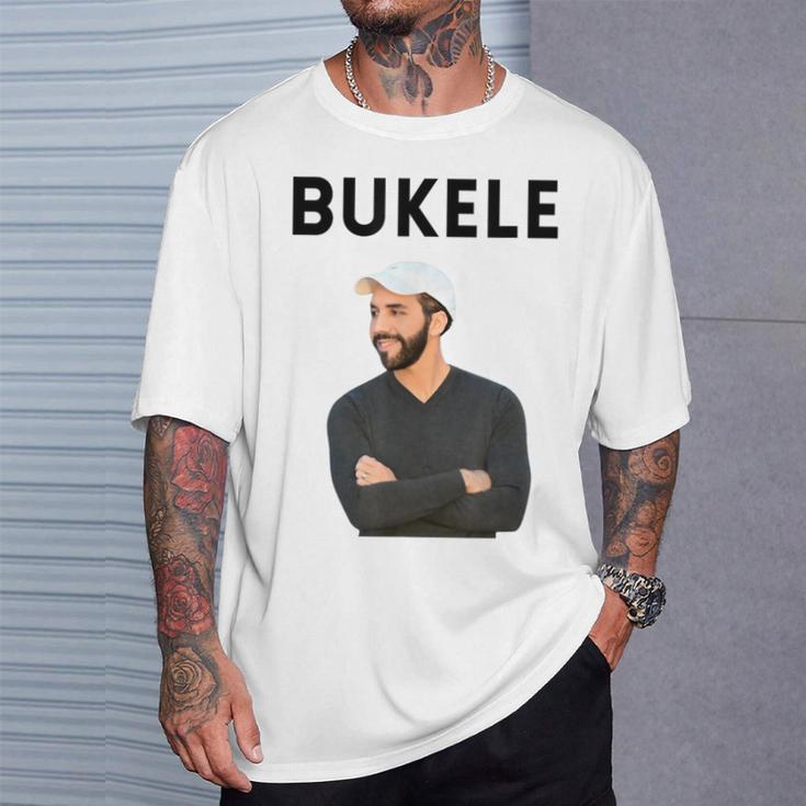 エルサルバドル大統領 ナイブ・ブケレ Tシャツ 彼への贈り物