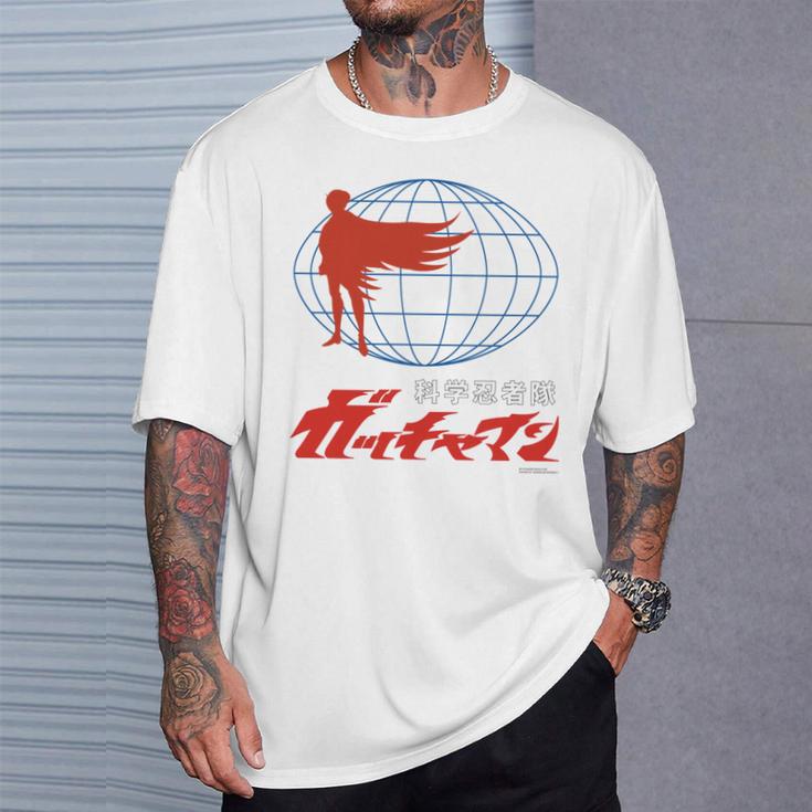 ガッチャマン O 長袖tシャツ Tシャツ 彼への贈り物
