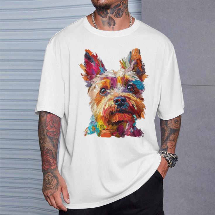 ケアンテリア 犬 モチーフ ペット イラスト ケアンテリア Tシャツ 彼への贈り物