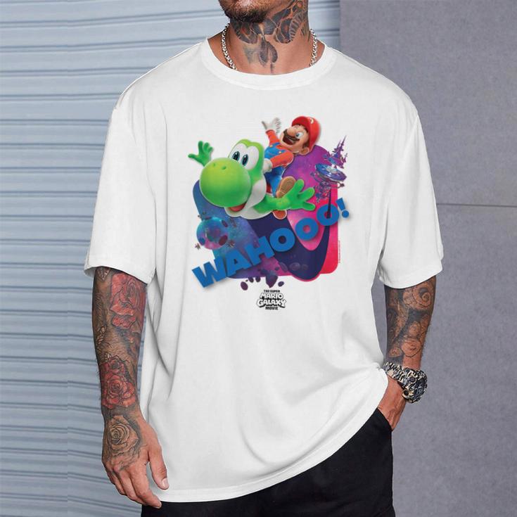 ザ・スーパーマリオギャラクシー・ムービー Wahootar Ride Tシャツ 彼への贈り物
