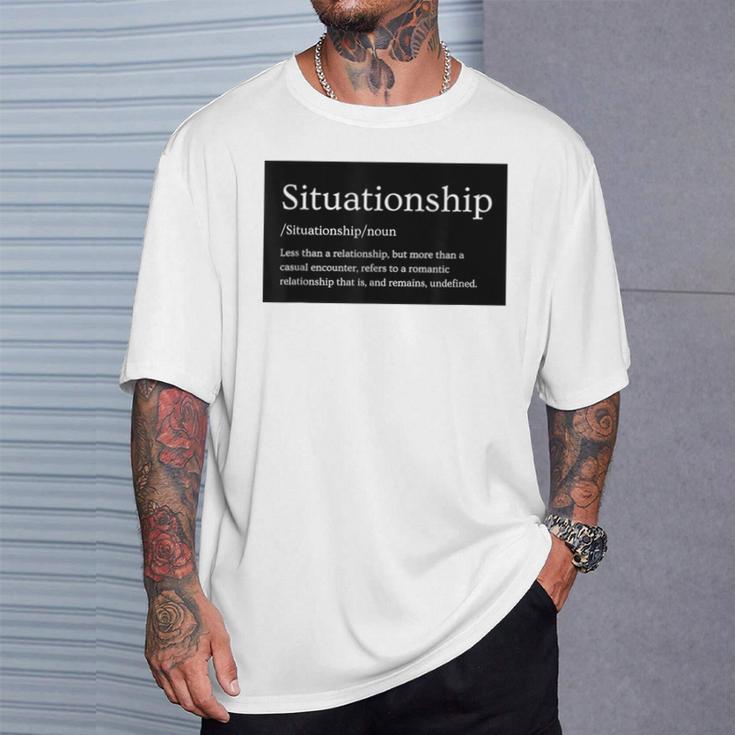 シチュエーションシチュエーションシップ Tシャツ 彼への贈り物