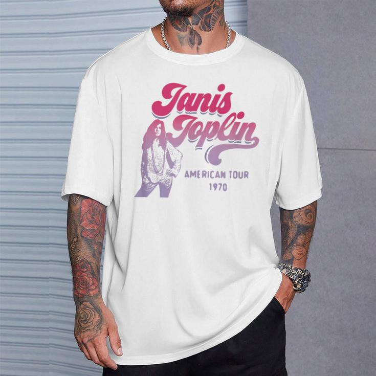 ジャニス・ジョプリン・アメリカン・ツアー1970 Tシャツ 彼への贈り物