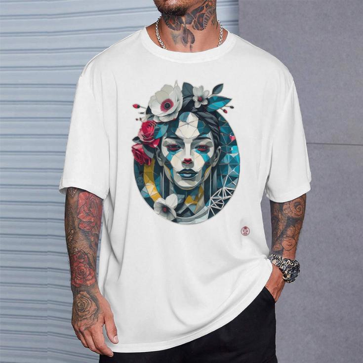 スピリットガイド 森の妖精 Tシャツ 彼への贈り物