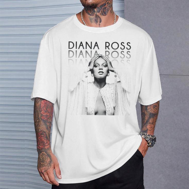 ダイアナ・ロス-エレガンス Tシャツ 彼への贈り物