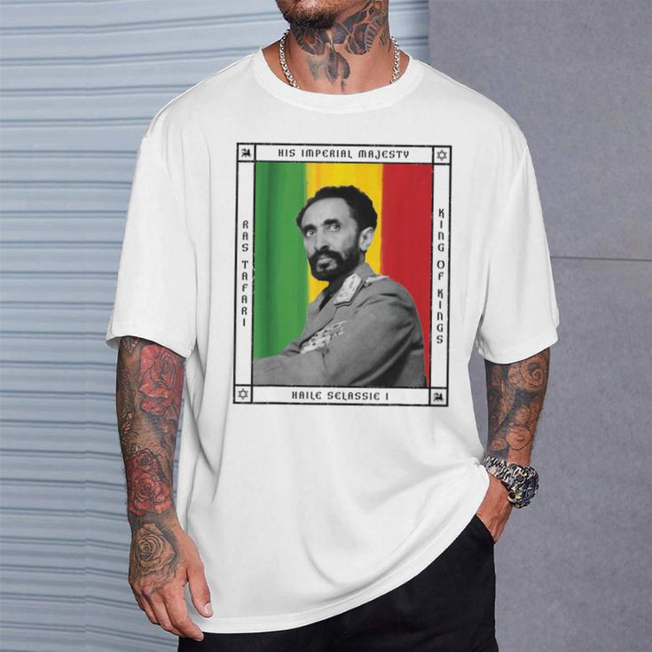 ハイレ・セラシエ一世陛下 Tシャツ 彼への贈り物