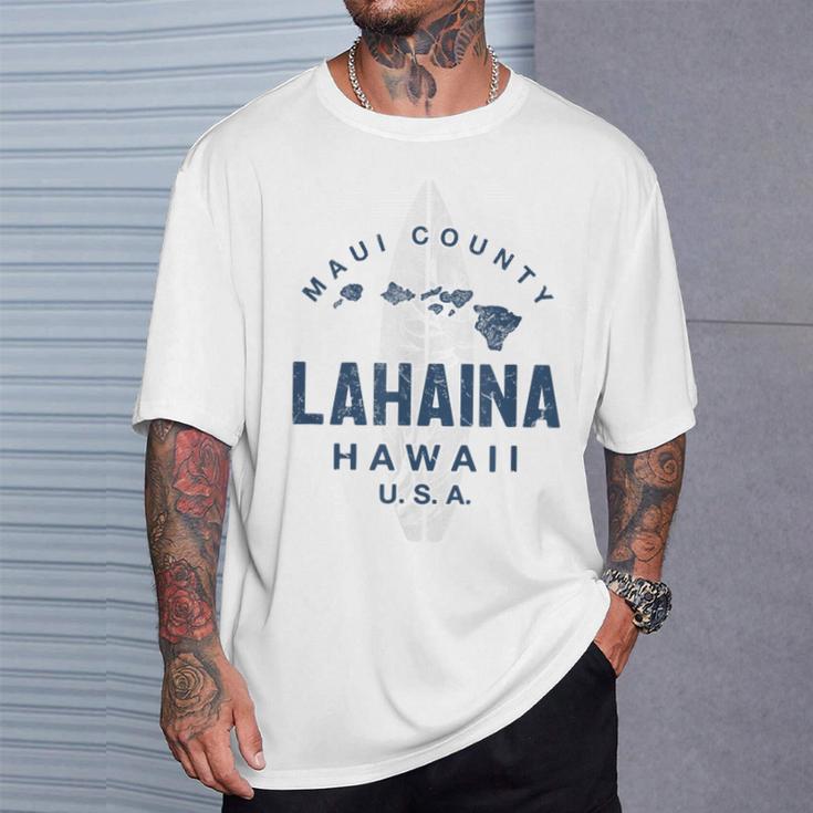 ハワイ ラハイナ マウイ ヴィンテージ ハワイ諸島 サーフ Tシャツ 彼への贈り物