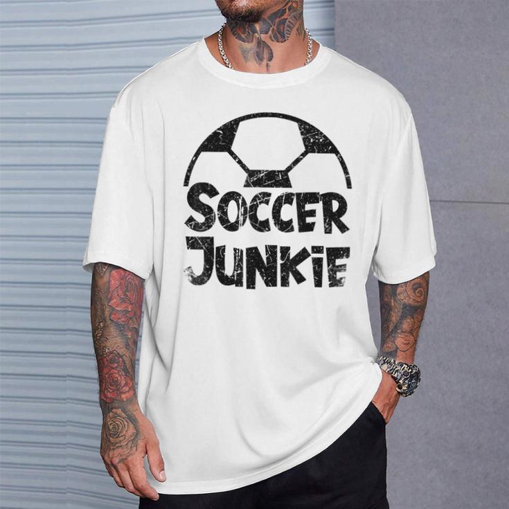 ビンテージ サッカー ジャンキー Tシャツ 彼への贈り物