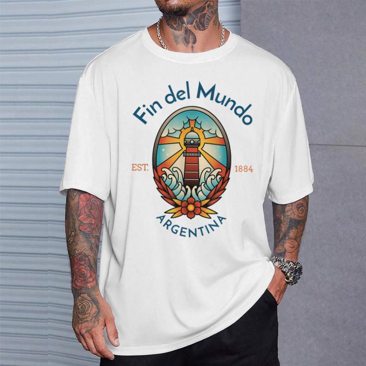 フィンデルムンド灯台アルゼンチン Tシャツ 彼への贈り物