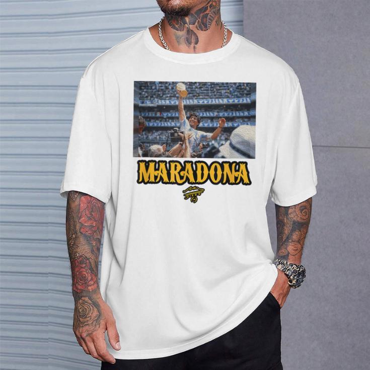 マラドーナ世界チャンピオン Tシャツ 彼への贈り物