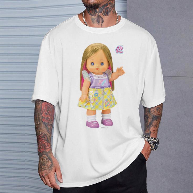 メルちゃんのおともだち ネオりん Bigプリント Tシャツ 彼への贈り物