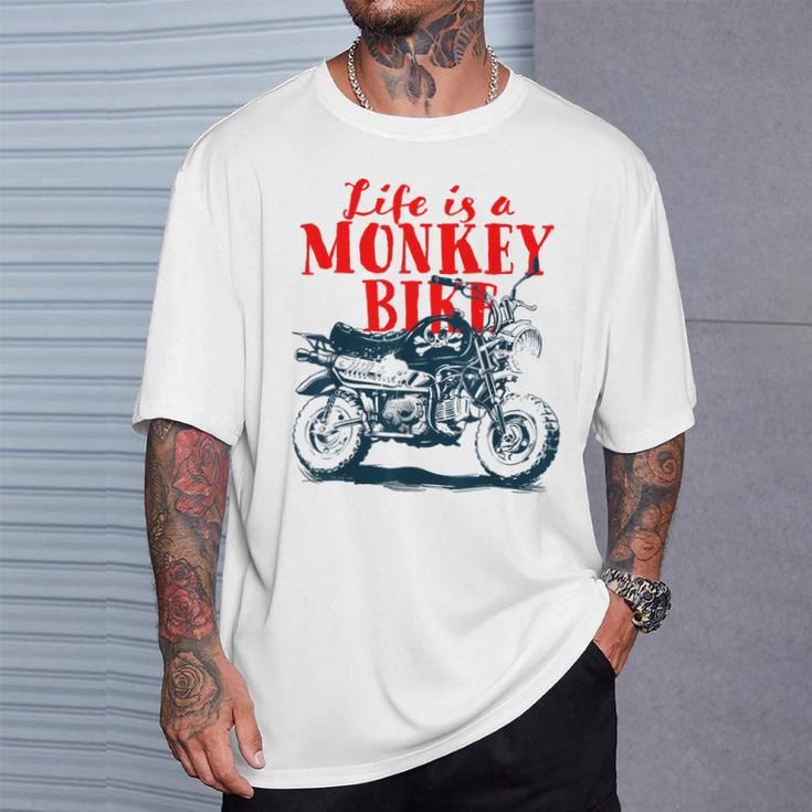 モンキーバイクバイク Tシャツ 彼への贈り物