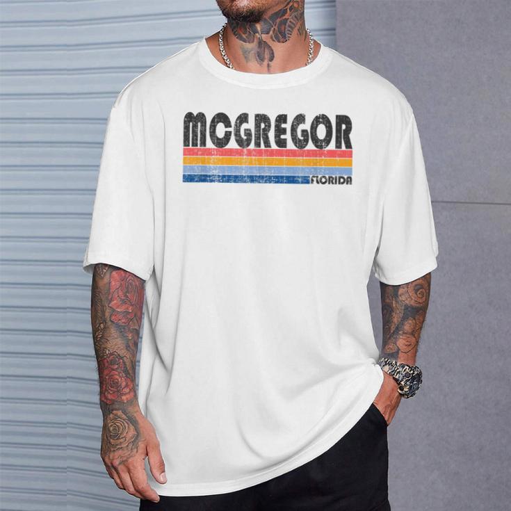 ヴィンテージ70年代80年代スタイルフロリダ州マクレガー。 Tシャツ 彼への贈り物