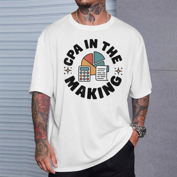 公認会計士になる予定の公認会計士 Tシャツ 彼への贈り物