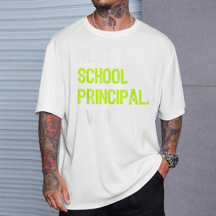 史上最高の校長 Tシャツ 彼への贈り物