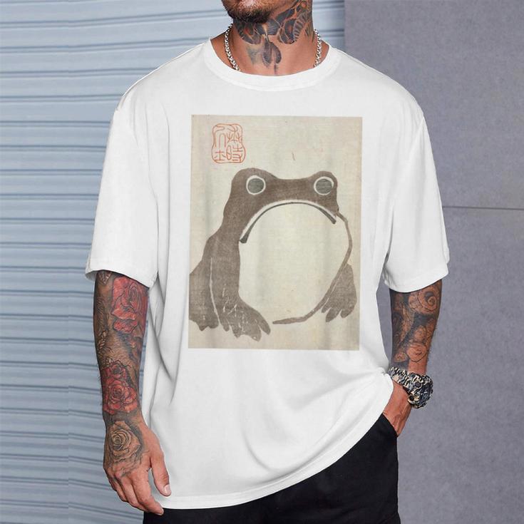 松本邦司によるメイカガフのカエル Tシャツ 彼への贈り物