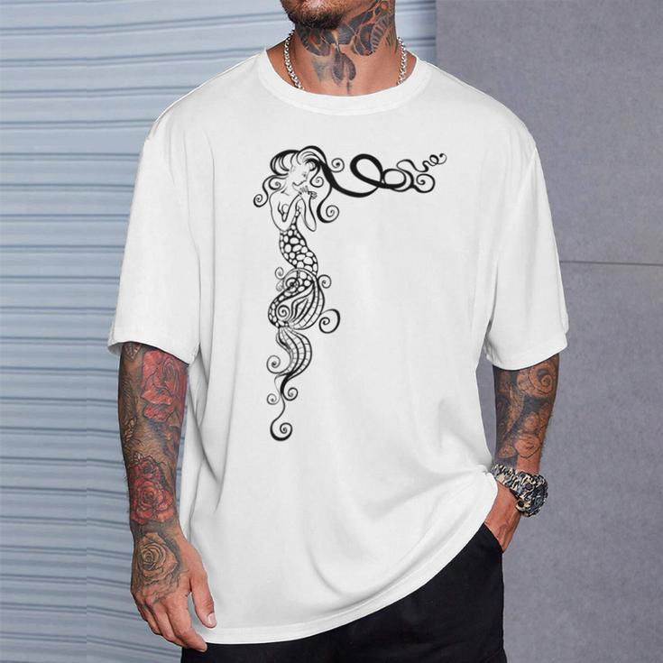気まぐれな人魚 Tシャツ 彼への贈り物