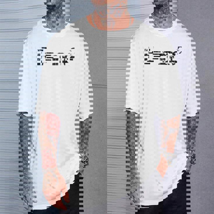 物理相対性理論e Mc2方程式の式 EMc2 Tシャツ 彼への贈り物