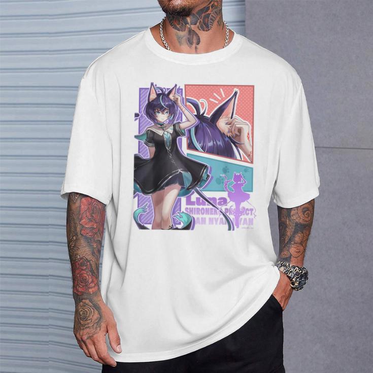 白猫プロジェクト ネコミミスト（ルナ） Comictyle Tシャツ 彼への贈り物