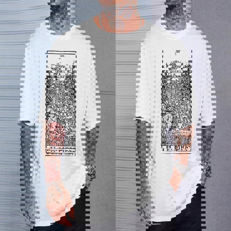 皇后タロットカード Tシャツ 彼への贈り物