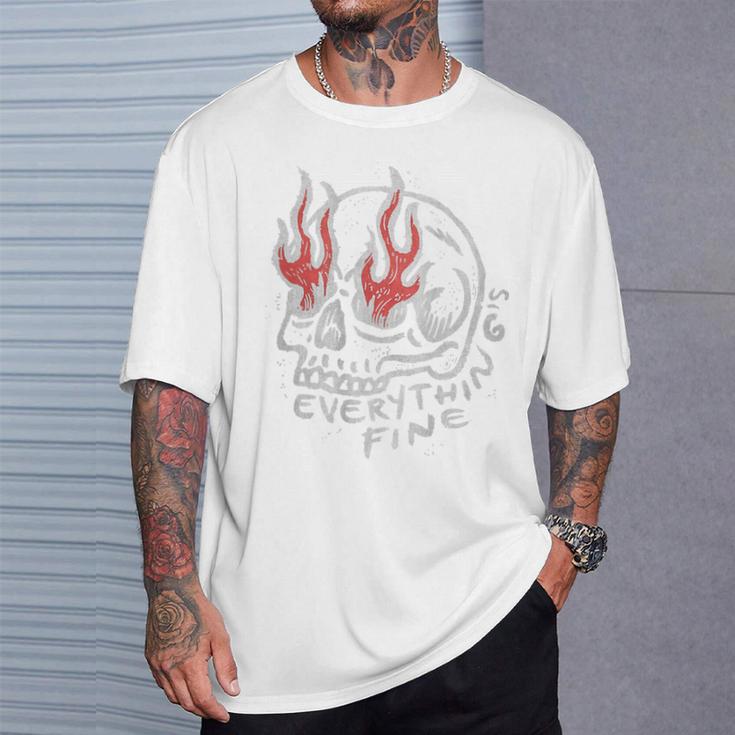美的 ヒップホップ Y2k Hip Hop 服 レトロ ヴィンテージ ストリートウェア ファッション 女性 男性 スカル Tシャツ 彼への贈り物