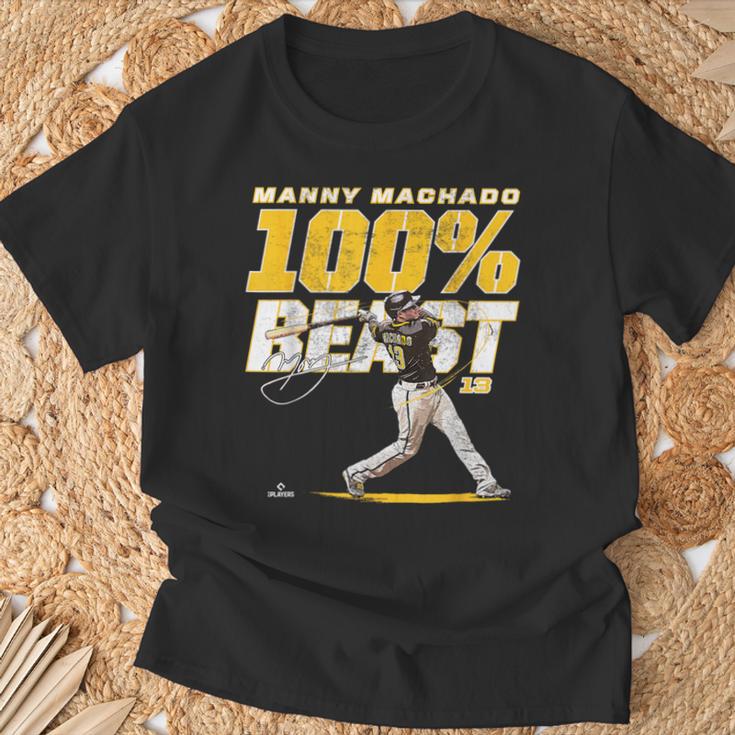 100 Beast Manny Machadoan Diego Mlbpa Tシャツ 高齢者への贈り物