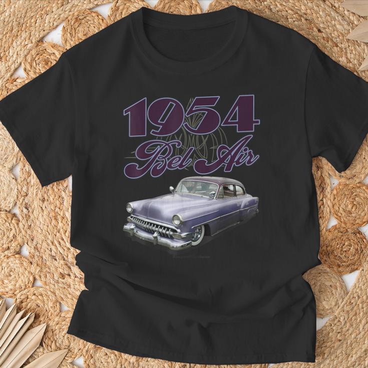 1954 Belair Low Rider Kustom リードそり ホットロッド マッスルカー Tシャツ 高齢者への贈り物