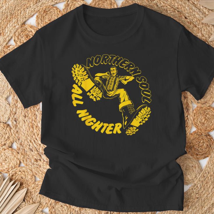 1960'S Mod Northernoul All Nighter Bootboyoulboyka Man Tシャツ 高齢者への贈り物