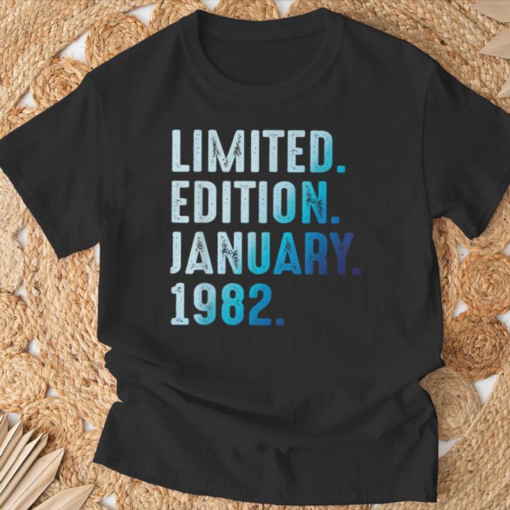 1982年1月 1982年誕生日1982年限定版 Tシャツ 高齢者への贈り物