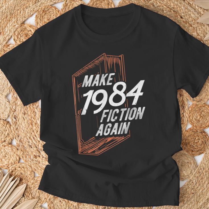 MAKE 1984 Fiction AGAIN 1984 Fiction Political Fan Book T-Shirt Gifts for Old Men MAKE 1984 Fiction AGAIN 1984 Fiction Political Fan Book T-Shirt Gifts for Old Men
