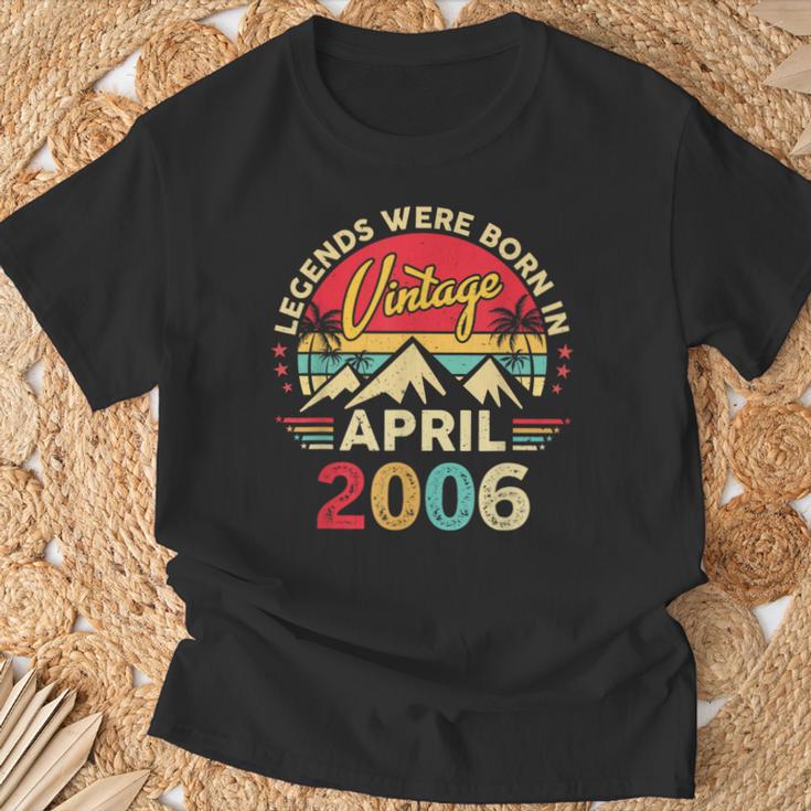 2006年4月 レトロ サンセット クラシック 20歳 20歳の誕生日 Tシャツ 高齢者への贈り物