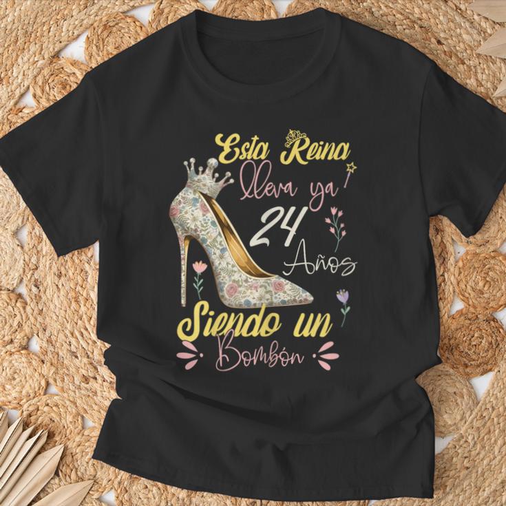 24 Añosiendo Un Bombón Cumpleaños 24 Años Camiseta unisex Regalos para ancianos