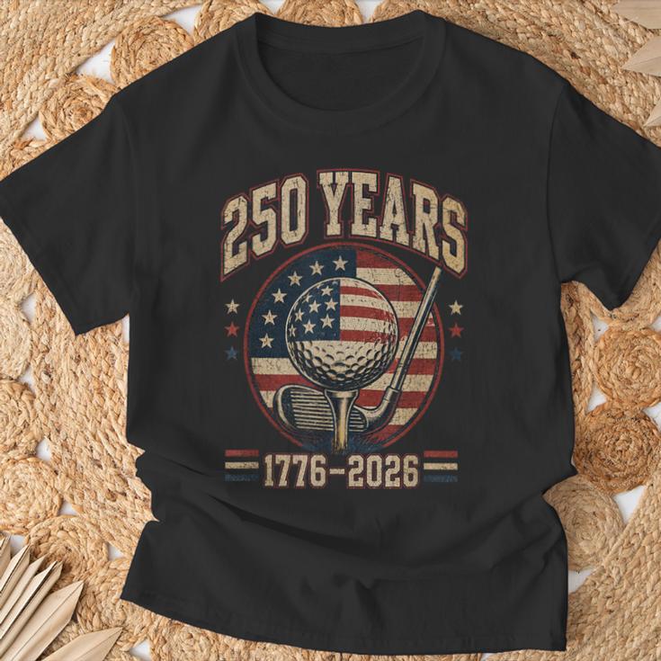 250周年記念 250 Usa アメリカ ゴルフ 1776 2026 愛国的 Tシャツ 高齢者への贈り物